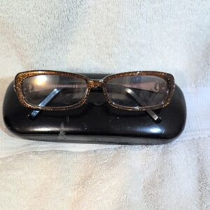 Gucci Women's Sparkling Brown Glasses